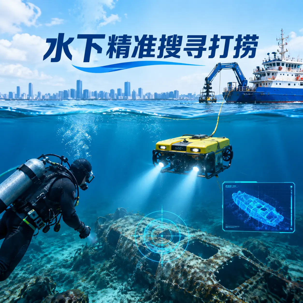 泸水水下精准搜寻打捞
